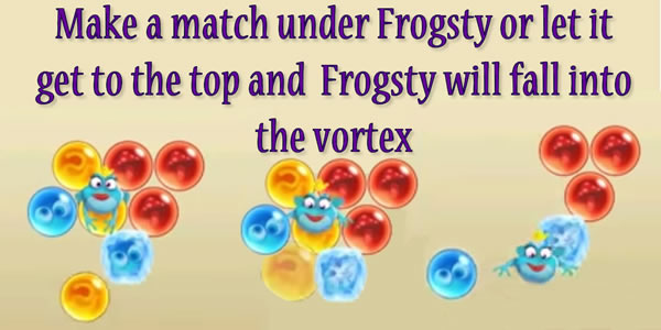 Bubble Witch 3 Saga How to destroy Frogsty