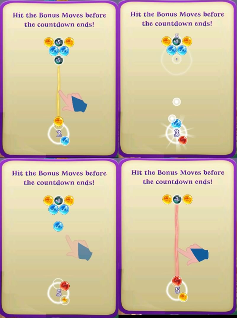 Bubble witch 3 Saga, Bonus Moves Bubble