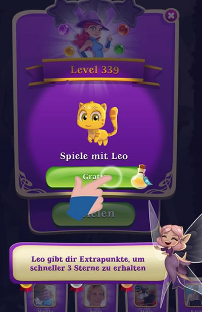 Bubble Witch 3 Saga, Star Cats Leo