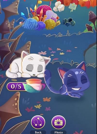 Bubble witch 3 Saga Star Cats Lyra