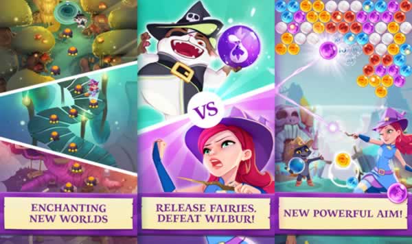 what levels in bubble witch saga 3 have line blasts