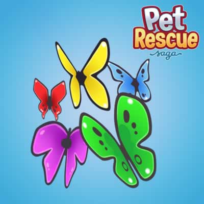Pet Rescue Saga butterflies explained
