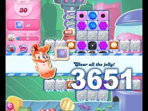 Candy Crush Saga : Level 3651