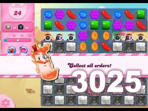 Candy Crush Saga : Level 3025