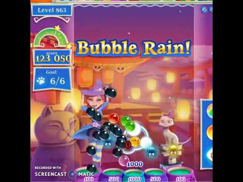 Bubble Witch 2 : Level 863