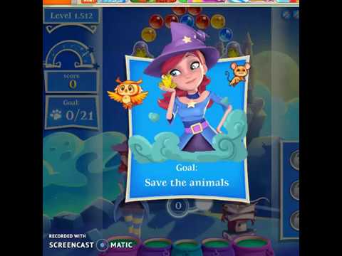 Bubble Witch 2 : Level 1512