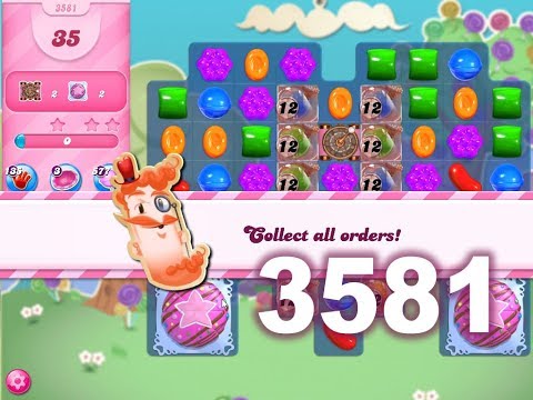 Candy Crush Saga : Level 3581