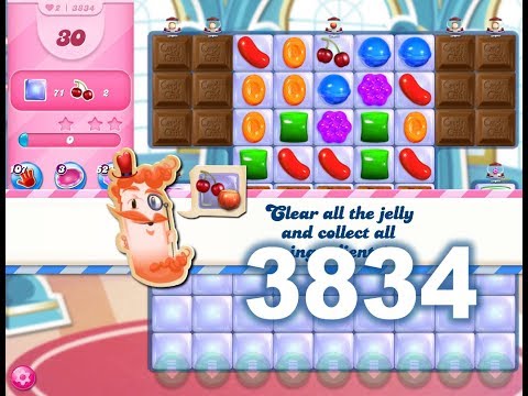 Candy Crush Saga : Level 3834