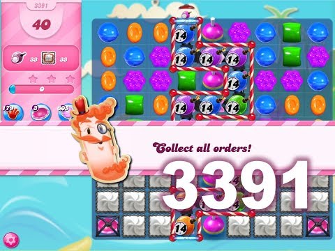Candy Crush Saga : Level 3391