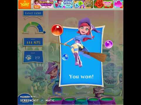 Bubble Witch 2 : Level 2490