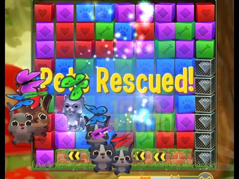 Pet Rescue Saga : Level 4887