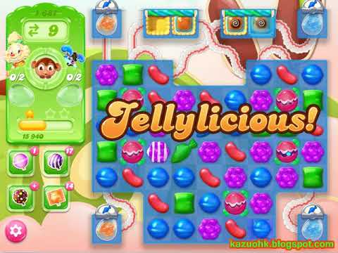 Candy Crush Jelly : Level 1687