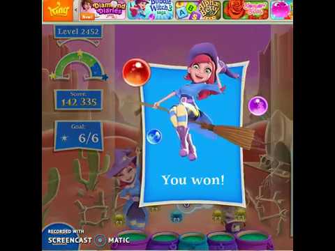 Bubble Witch 2 : Level 2452