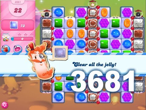 Candy Crush Saga : Level 3681