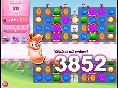 Candy Crush Saga : Level 3852