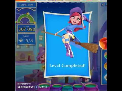 Bubble Witch 2 : Level 821