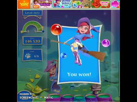Bubble Witch 2 : Level 2672