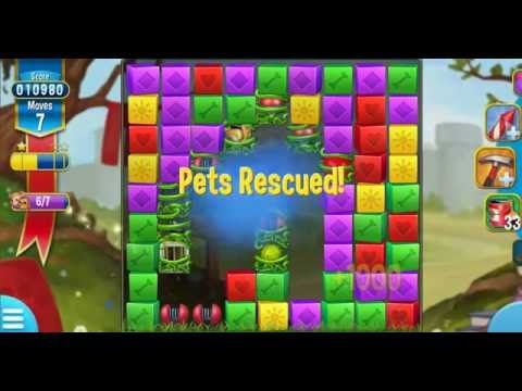 Pet Rescue Saga : Level 1386