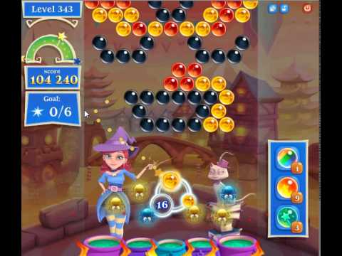 Bubble Witch 2 : Level 343