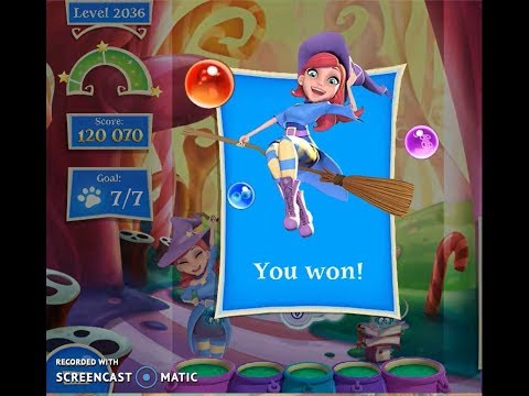 Bubble Witch 2 : Level 2036
