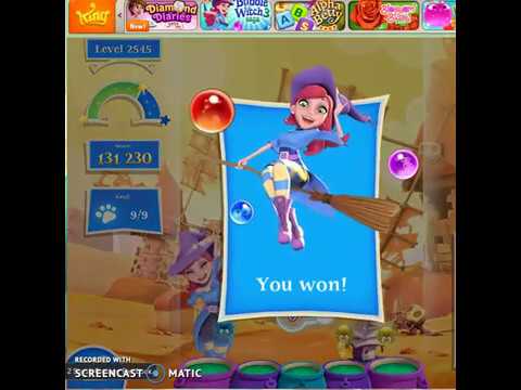 Bubble Witch 2 : Level 2545