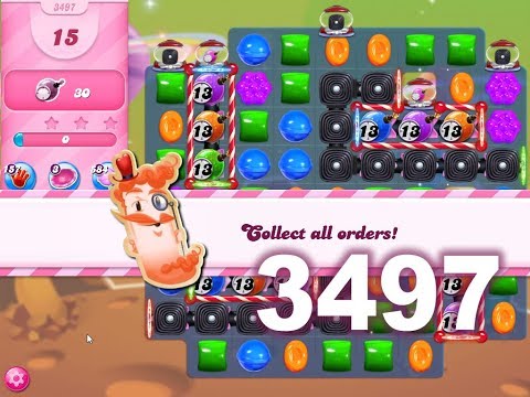 Candy Crush Saga : Level 3497