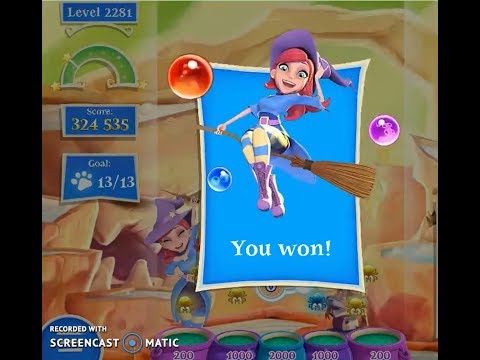 Bubble Witch 2 : Level 2281