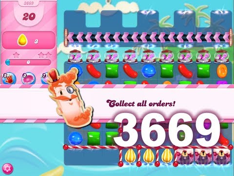 Candy Crush Saga : Level 3669