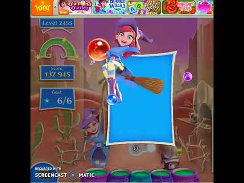 Bubble Witch 2 : Level 2455