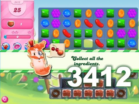 Candy Crush Saga : Level 3412