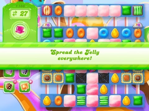 Candy Crush Jelly : Level 1186