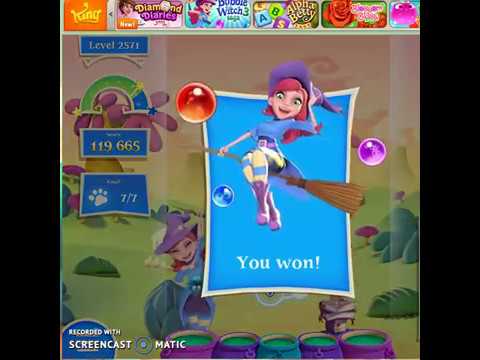 Bubble Witch 2 : Level 2571