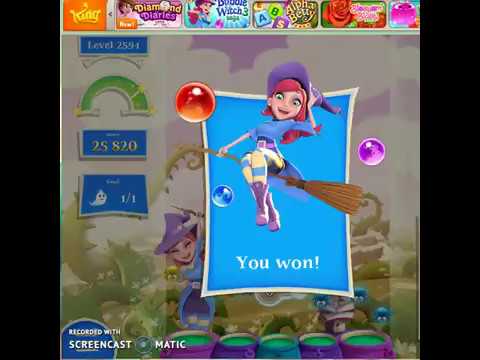 Bubble Witch 2 : Level 2594