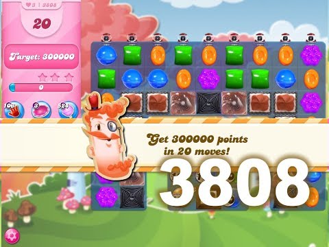 Candy Crush Saga : Level 3808
