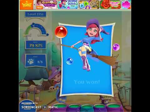 Bubble Witch 2 : Level 2751