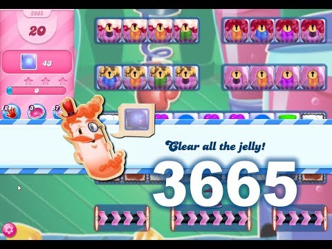 Candy Crush Saga : Level 3665