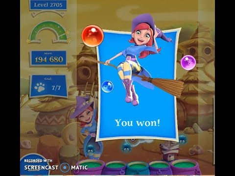 Bubble Witch 2 : Level 2705