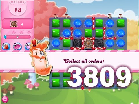 Candy Crush Saga : Level 3809