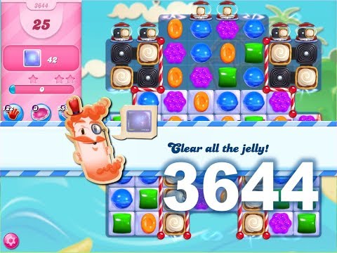 Candy Crush Saga : Level 3644