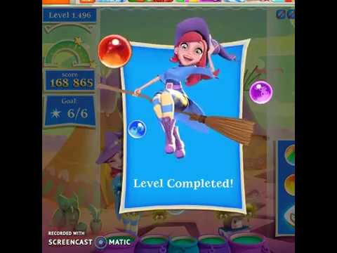 Bubble Witch 2 : Level 1496