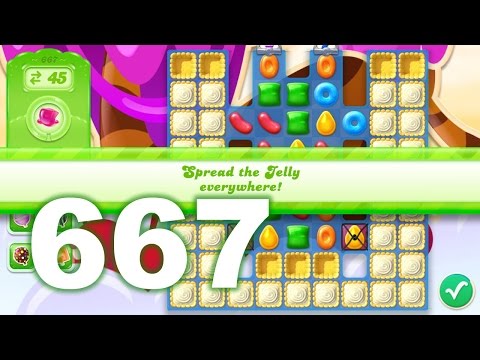 Candy Crush Jelly : Level 667