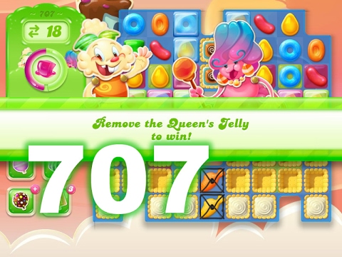 Candy Crush Jelly : Level 707