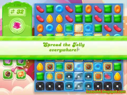 Candy Crush Jelly : Level 1118