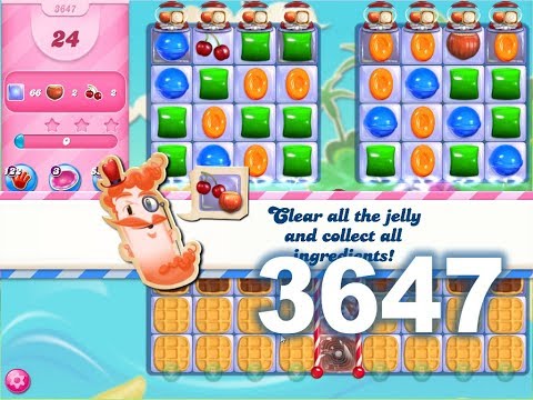 Candy Crush Saga : Level 3647