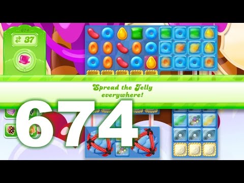 Candy Crush Jelly : Level 674