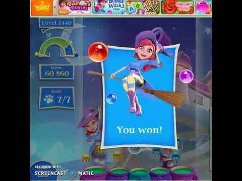 Bubble Witch 2 : Level 2440