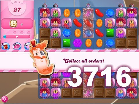 Candy Crush Saga : Level 3716
