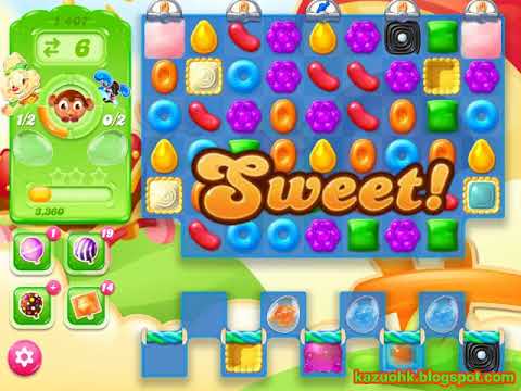 Candy Crush Jelly : Level 1407