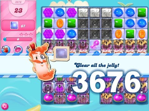 Candy Crush Saga : Level 3676