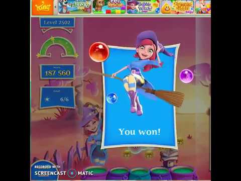 Bubble Witch 2 : Level 2502